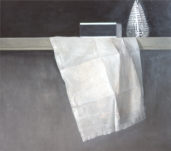  Wim Blom-Cloth with match box and shell