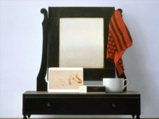 Wim Blom-Dresser with card