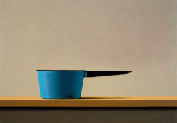 Wim Blom - Blue-Dipper-(2001),-oil-on-canvas-38-x-54