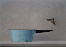 Wim Blom - Dipper and moth