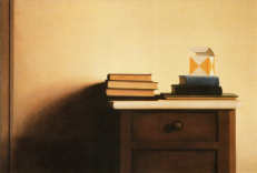 Wim Blom - Interior oil on canvas 2000 50 x 73 cm  